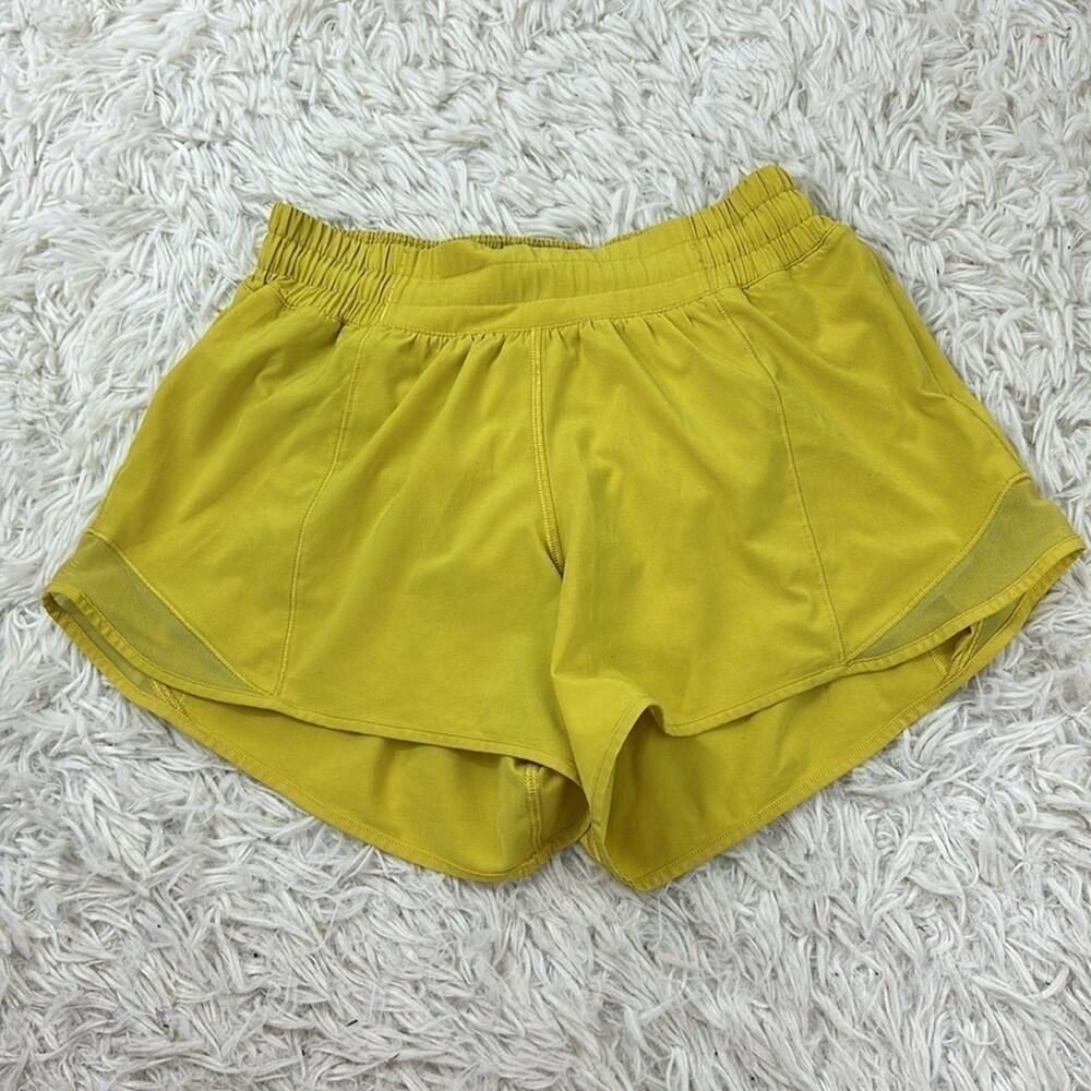 Lululemon Hotty Hot Short II *Long 4" Soleil